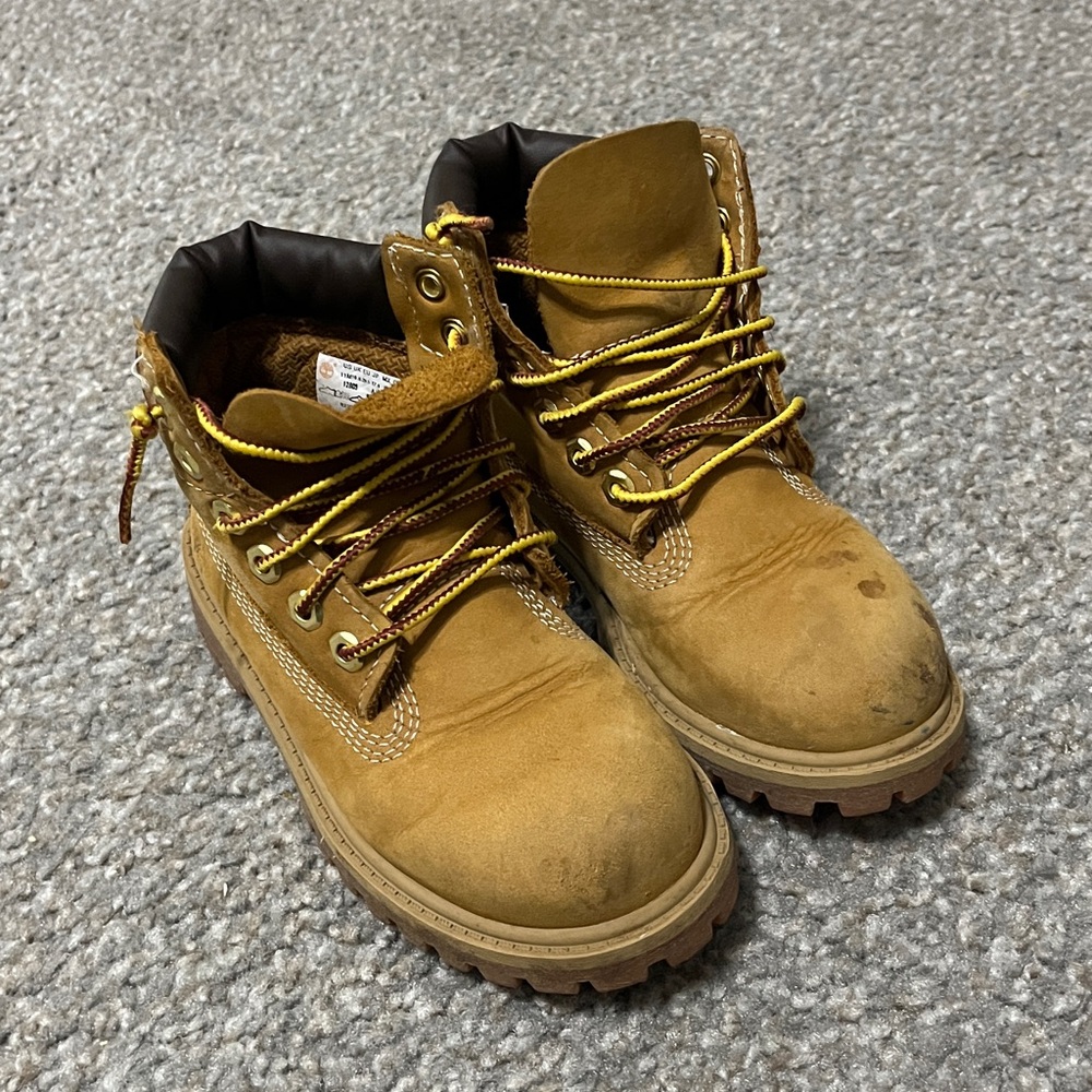 Timberland Brown Lace-Up Boots